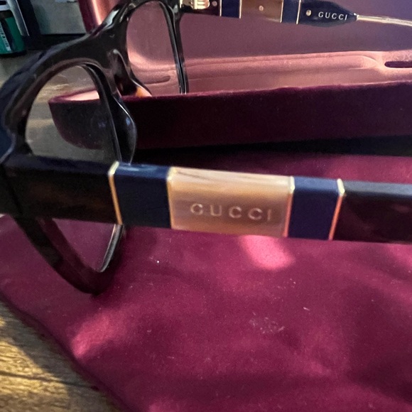 Gucci Glasses Tortoise Shell Eyeglasses - Picture 4 of 5